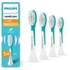 Image de Philips Sonicare For Kids   Opzetborstels voor Elektrische Kindertandenborstel tot 7-11 jaar   Kind - Wit   Verpakking van 4 - HX6044/90