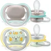 Image de Philips Avent Ultra Air Day & Night 18+ maanden - 2 speentjes   grijs   Voor dag en nacht SCF349/26