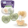 Image de Philips Avent Ultra Soft   Superzachte siliconen fopspeen (6-18 mnd)   Voor gevoelige huid   4 stuks - SCF091/52