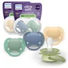 Image de Philips Avent Ultra Soft   Superzachte siliconen fopspeen (6-18 mnd)   Voor gevoelige huid   4 stuks - SCF091/53