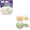 Image de Philips Avent Ultra Soft   Superzachte siliconen fopspeen (6-18 mnd)   Voor gevoelige huid   2 stuks - SCF091/45
