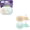 Image de Philips Avent Ultra Soft   Superzachte siliconen fopspeen (0-6 mnd)   Voor gevoelige huid   2 stuks - SCF091/41