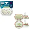 Image de Philips Avent Ultra Air Day & Night   Fopspeenset met dag- en nachtversie   2 stuks   6-18 mnd - SCF087/18