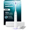 Image de Philips Sonicare 6100 Series   Elektrische Tandenborstel   Wit - Reisetui - Gevoelige tanden - HX7400/06