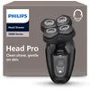 Image de Philips Series 5000 Headshaver - Scheerapparaat mannen hoofd - Wet&Dry - Flexibele scheerkop - Zwart - HS5980/15