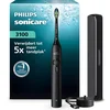 Image de Philips Sonicare 3100 Series   Elektrische Tandenborstel   Zwart   Wittere tanden   Met reisetui   HX4033/32