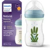 Image de Philips Avent Natural Response Nighttime babyfles 260 ml   Flow 3   Antikramp   Glow-in-the-dark fles - SCY903/81