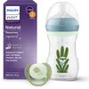 Image de Philips Avent Natural Response Nighttime Babyfles en Fopspeen - 260 ml - Flow 3 - Glow in the Dark