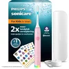 Image de Philips Sonicare For Kids Smart Elektrische Tandenborstel   Met Interactieve Poetsapp, Voor Kinderen vanaf 3 Jaar, 2 Poetsstanden, 2 Opzetborstels, Reisetui , HX6600/41