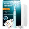 Image de Philips Sonicare For Kids Elektrische Tandenborstel   Voor Kinderen vanaf 3 Jaar, Sonische Technologie, 2 Poetsstanden, Mini Opzetborstel, Reisetui & 2-Minuten Timer, HX6500/33