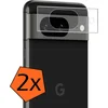 Image de Camera Lens Protector - 2 Stuks - Geschikt voor Google Pixel 8a - Camera Screenprotector - Gehard Glas - Beschermglas - Tempered Glass - Screen Protector