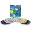 Image de TIMIO Disk Set # 3: 5 Audio-Discs voor de TIMIO Player | Leer 12 Sprookjes Vol. 1, de Tijd, Groenten, Alfabet A-L, Alfabet M-Z | Alles in 8 Talen | Leerspeelgoed van 2 - 6 Jaar