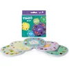 Image de TIMIO Disk Set # 4: 5 Audio-Discs voor de TIMIO Player | Leer 96 Kinderliedjes Vol. 3, 12 Sprookjes Vol. 2, 12 Sprookjes Vol. 3, Dinosauriërs, Insecten | Alles in 8 Talen | Leerspeelgoed van 2-6 Jaar
