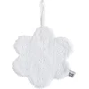 Image de Baby's Only Gebreid speendoekje - Speenknuffel bloem Calm - Wit