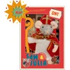 Image de Het Muizenhuis knuffel Sinterklaas - pluche muis pop Sam en Julia.