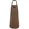 Image de Buffellederen Schort Mokka| Robuust & Stijlvol Design | Ideaal voor Grillmasters en Koks | BBQ Short