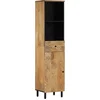 Image de vidaXL - Badkamerkast - 38x33x160 - cm - massief - mangohout