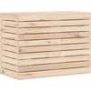 Image de vidaXL - Wasmand - 88,5x44x66 - cm - massief - grenenhout