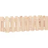 Image de vidaXL - Plantenbak - verhoogd - met - hekontwerp - 100x30x30 - cm - grenenhout