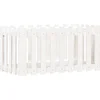 Image de vidaXL - Plantenbak - verhoogd - hekontwerp - 100x50x50 - cm - grenenhout - wit