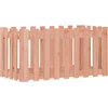 Image de vidaXL - Plantenbak - verhoogd - hekontwerp - 100x50x50 - cm - massief - douglashout
