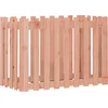 Image de vidaXL - Plantenbak - verhoogd - hekontwerp - 100x50x70 - cm - massief - douglashout
