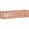 Image de vidaXL - Plantenbak - verhoogd - hekontwerp - 200x50x50 - cm - massief - douglashout