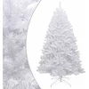 Image de vidaXL - Kunstkerstboom - met - scharnieren - en - sneeuw - 180 - cm