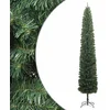 Image de vidaXL - Kunstkerstboom - smal - met - standaard - 300 - cm - PVC