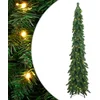 Image de vidaXL - Kunstkerstboom - met - verlichting - 130 - LED's - 210 - cm