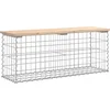 Image de vidaXL - Tuinbank - schanskorfontwerp - 103x31,5x42 - cm - massief - grenenhout