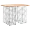 Image de vidaXL - Tuinbank - schanskorfontwerp - 100x70x72 - cm - massief - grenenhout