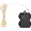 Image de vidaXL - Lichtslinger - met - 90 - LED's - en - ventilator - 900 - cm