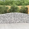 Image de vidaXL - Schanskorven - 7 - st - gewelfd - 400x50x80/100 - cm - gegalvaniseerd - ijzer