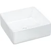 Image de vidaXL - Wasbak - 37x37x13 - cm - vierkant - keramiek - wit