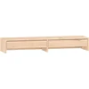 Image de vidaXL - Monitorstandaard - 100x27x15 - cm - massief - grenenhout
