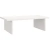 Image de vidaXL - Monitorstandaard - 50x27x15 - cm - massief - grenenhout - wit