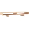 Image de vidaXL - Monitorstandaard - 100x27x14 - cm - massief - grenenhout