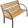 Image de vidaXL - Tuinbank - 112 - cm - massief - vurenhout
