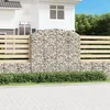 Image de vidaXL - Schanskorf - gewelfd - 200x50x180/200 - cm - gegalvaniseerd - ijzer