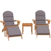 Image de vidaXL - 3-delige - Loungeset - Adirondack - massief - acaciahout