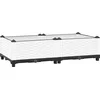 Image de vidaXL - Plantenbak - verhoogd - 80x40x23 - cm - polypropeen