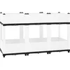 Image de vidaXL - Plantenbak - verhoogd - 120x40x71 - cm - polypropeen