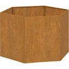 Image de vidaXL - Plantenbak - roestig - 60x60x45 - cm - cortenstaal