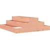 Image de vidaXL - Plantenbak - 80x80x27 - cm - massief - douglashout
