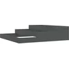 Image de vidaXL - Plantenbak - 107x107x27 - cm - massief - grenenhout - grijs