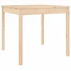 Image de vidaXL - Tuintafel - 82,5x82,5x76 - cm - massief - grenenhout