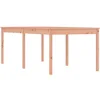 Image de vidaXL - Tuintafel - 203,5x100x76 - cm - massief - douglashout