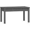 Image de vidaXL - Tuinbank - 80x44x45 - cm - massief - grenenhout - grijs