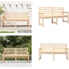 Image de vidaXL - Tuinbank - 159,5x48x91,5 - cm - massief - grenenhout
